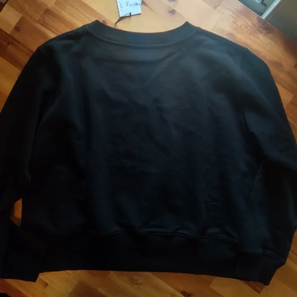 Authentic Moschino black,sweat shirt, Large - Picture 3 of 4